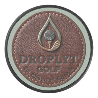Hockey Palet de logo Droplyt Golf Rustic