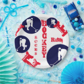 Hockey Papieren Bordje (Feest)