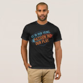 Hockey Passion: Ice In Our Veins T-Shirt (Devant entier)