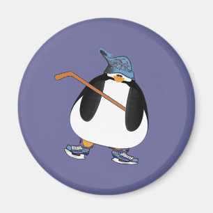 Hockey Penguin Magneet