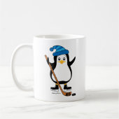 Hockey Penguin Mug (Gauche)