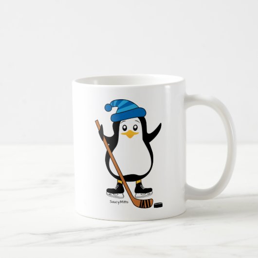 Hockey Penguin Mug (Droite)