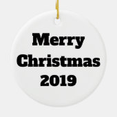 Hockey Personalized Ornament (Achterkant)