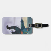 Hockey Player, Bag Label Bagagelabel (Voorkant horizontaal)