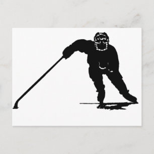 Hockey Player Briefkaart