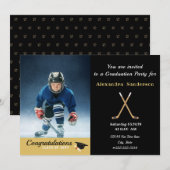 Hockey player Foto afstuderen class van 2022 Kaart (Voorkant / Achterkant)