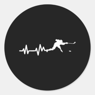 Hockey Player Hockey Ice Hockey Ronde Sticker