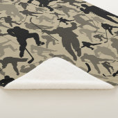 Hockey Player Patroon Sherpa Deken (3/4)