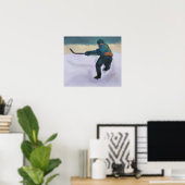 Hockey Player, Poster (Thuiskantoor)
