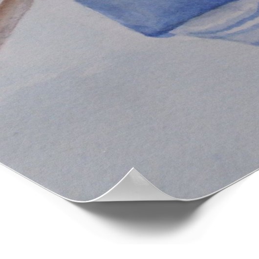 Hockey Player Poster (Hoek)