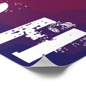 Hockey Player-Poster Poster (Hoek)