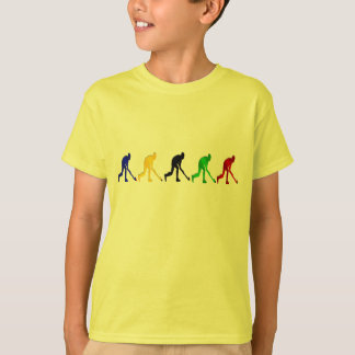 Hockey players field hockey stick and ball gifts t-shirt