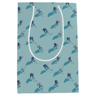 Hockey players on ice medium cadeauzakje