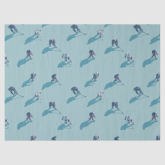 Hockey players on ice tissuepapier