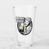 Hockey Playoff Beered Glas (Voorkant)