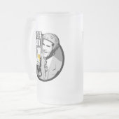 Hockey Playoff Beered Matglas Bierpul (Voorkant links)