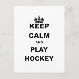 HOCKEY.png BEWAREN EN SPELEN Briefkaart