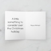 hockey pokey-kerstkaart feestdagen kaart (Binnen)