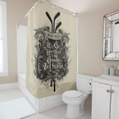 Hockey Prayer Douchegordijn (In situ)