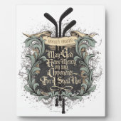 Hockey Prayer Fotoplaat (Voorkant)