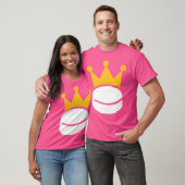 Hockey Puck Crown T-shirt (Unisex)