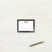 Hockey Puck Kijk op maat Post-it® Notes (Op bureau)