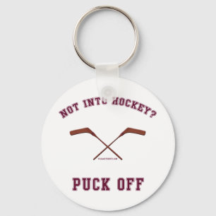 Hockey Puck off Sleutelhanger