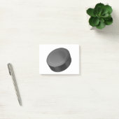 Hockey puck op white post-it® notes (Kantoor)