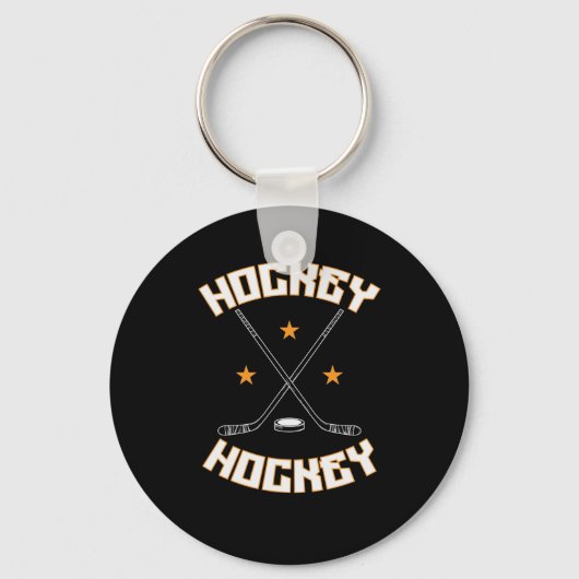 Hockey Puck Sleutelhanger (Voorkant)