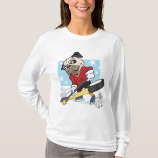  Hockey Pug T-shirt