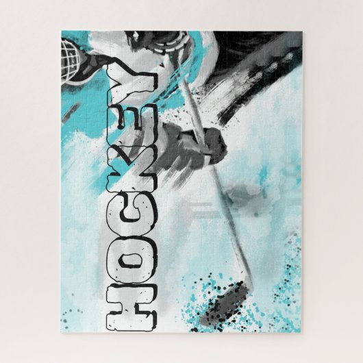 Hockey Puzzle Legpuzzel (Verticaal)