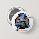 Hockey Rat Ronde Button 5,7 Cm (Voorkant /achterkant)