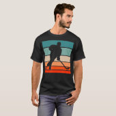 Hockey Retro Style  T-shirt (Voorkant volledig)