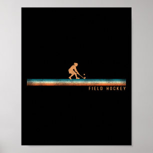 Hockey Retro Vintage Hockey Poster