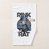 Hockey Rink Rat Bad Handdoek (Handdoek)