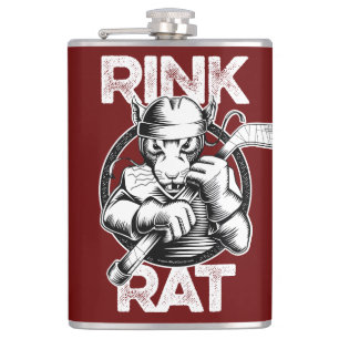 Hockey Rink Rat Heupfles