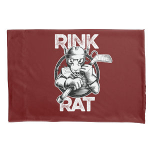 Hockey Rink Rat Kussensloop