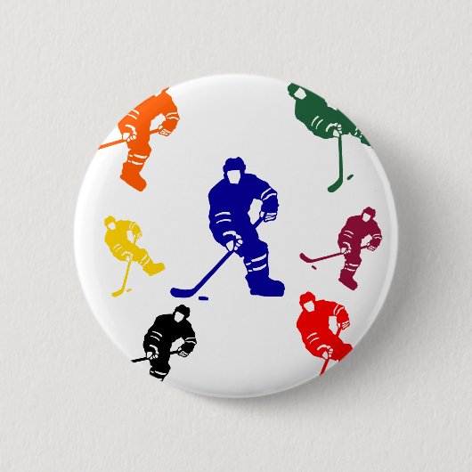 HOCKEY RONDE BUTTON 5,7 CM (Voorkant)