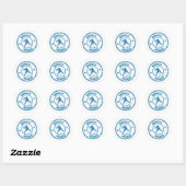 HOCKEY RONDE STICKER (Vel)