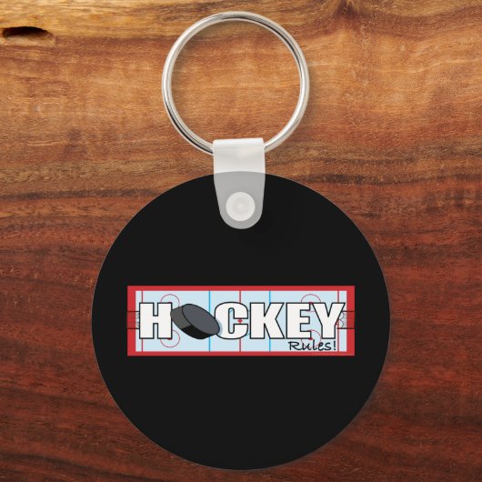 Hockey Rules Sleutelhanger (Voorkant)
