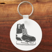 Hockey-Schaats Sleutelhanger (Voorkant)