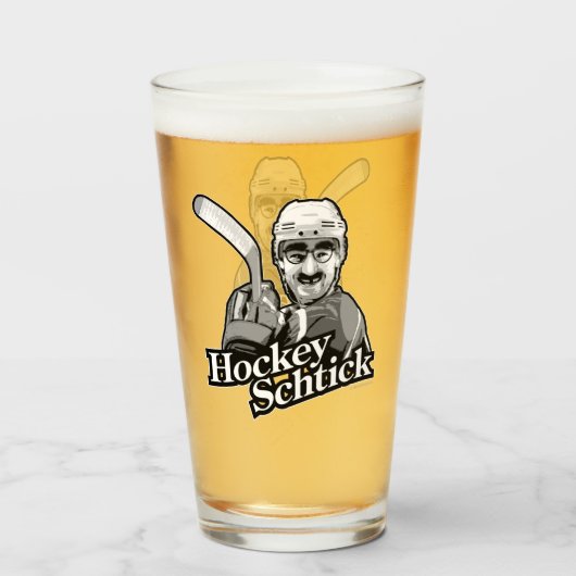 Hockey Schtick Glas (Voorkant gevuld)