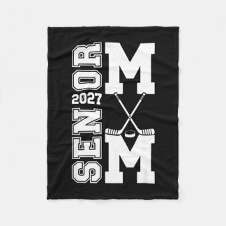 Hockey senior moeder 2027 ijshockey speler senior fleece deken
