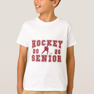 Hockey Senior Night Hockey Senior 2026 Afstuderen  T-shirt