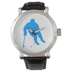 Hockey Silhouette Horloge