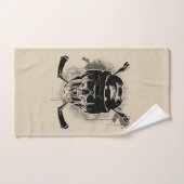 Hockey Skull Bad Handdoek (Handdoek)