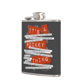 Hockey Slang Heupfles (Links)