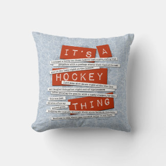 Hockey Slang Kussen