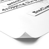 Hockey Slang Poster (Hoek)