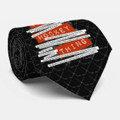 Hockey Slang Stropdas (Opgerold)